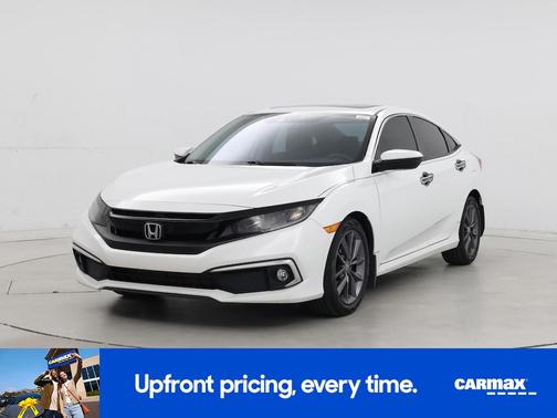 White 2020 Honda Civic EX