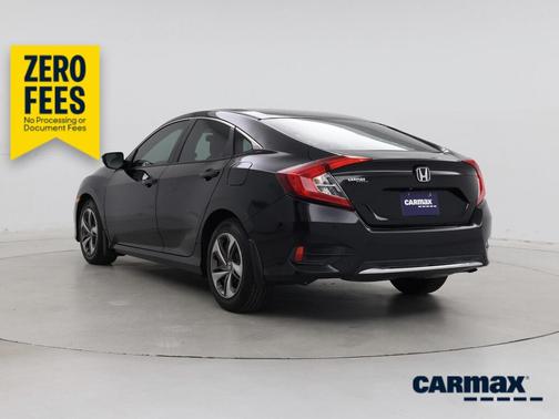 Black 2020 Honda Civic LX