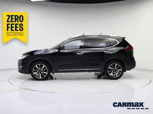 Black 2018 Nissan Rogue SL