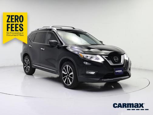 Black 2018 Nissan Rogue SL