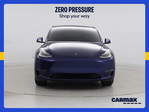 Blue 2020 Tesla Model Y Long Range