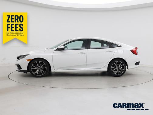 White 2021 Honda Civic Sport