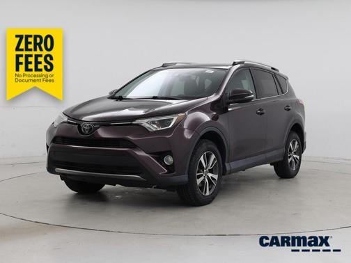 Purple 2018 Toyota RAV4 XLE