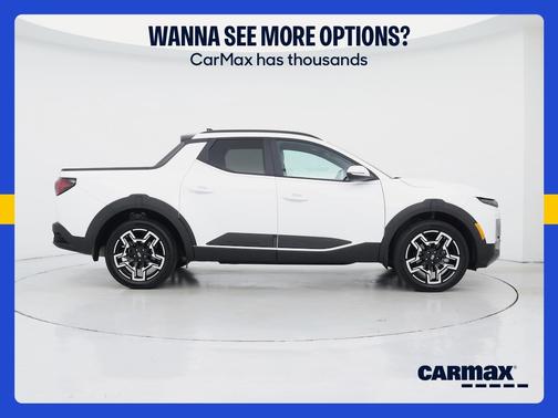 White 2025 Hyundai SANTA CRUZ Limited