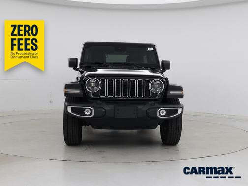 Black 2024 Jeep Wrangler Sahara