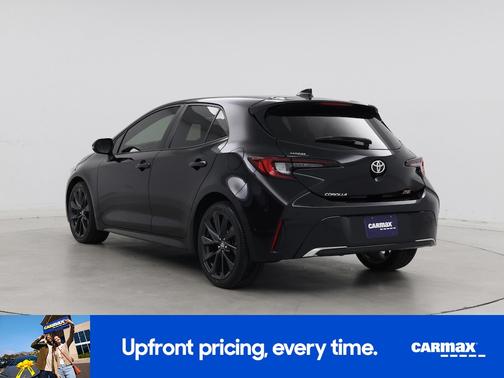 Black 2024 Toyota Corolla Hatchback XSE