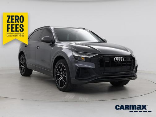 Gray 2021 Audi Q8 Premium Plus