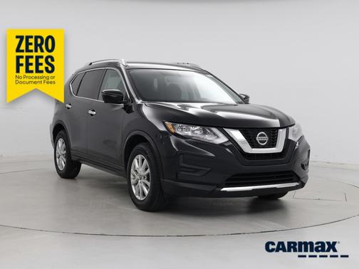Black 2018 Nissan Rogue SV