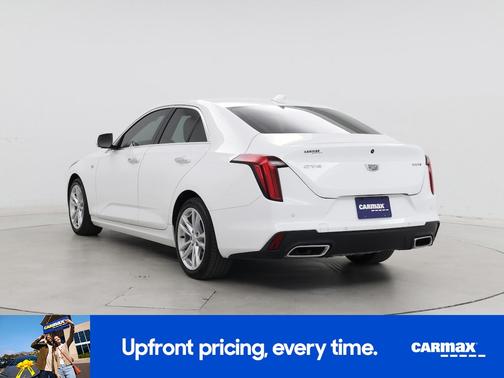 White 2023 Cadillac CT4 Luxury