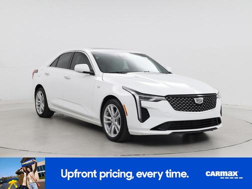 White 2023 Cadillac CT4 Luxury