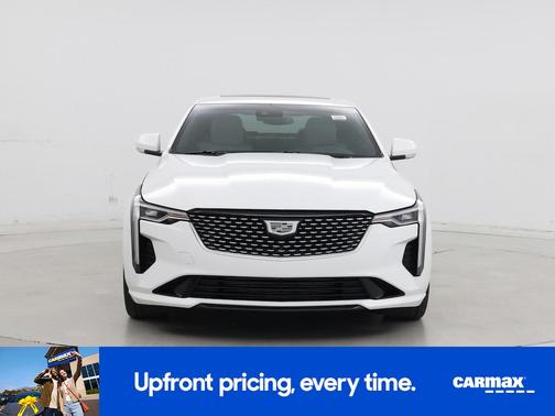 White 2023 Cadillac CT4 Luxury