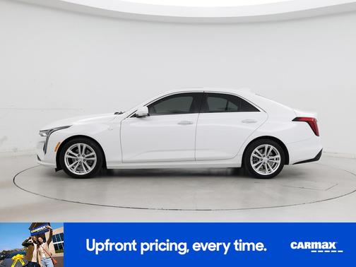White 2023 Cadillac CT4 Luxury