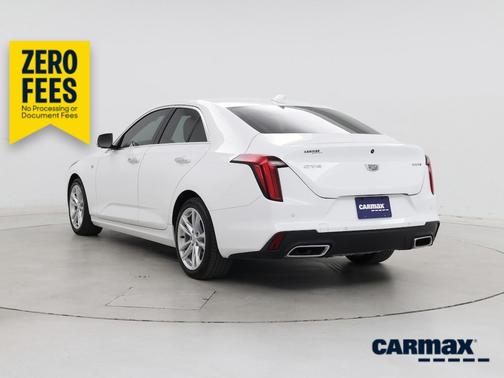White 2023 Cadillac CT4 Luxury