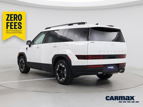 White 2025 Hyundai SANTA FE SEL