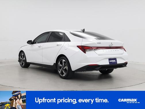 White 2023 Hyundai ELANTRA SEL