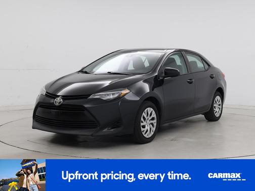 Black 2018 Toyota Corolla LE