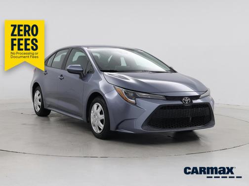 Blue 2020 Toyota Corolla LE