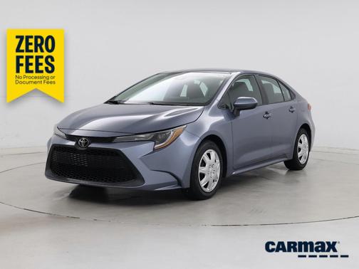 Blue 2020 Toyota Corolla LE