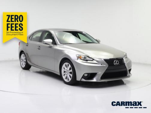 Gray 2015 Lexus IS 250