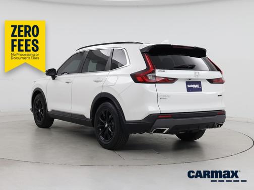 White 2025 Honda CR-V Hybrid Sport-L