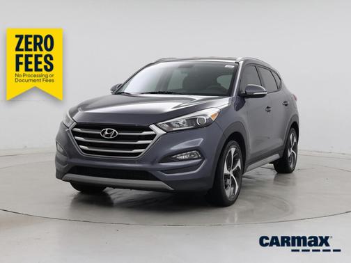 Gray 2018 Hyundai TUCSON Sport