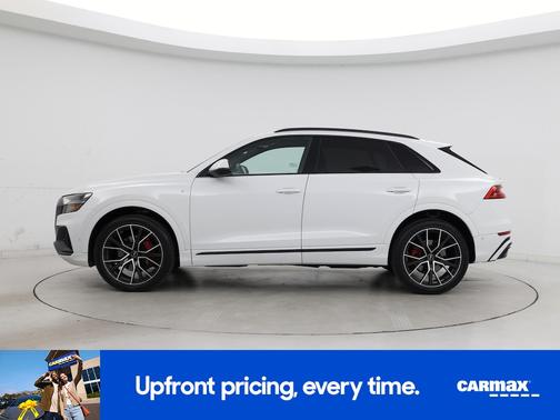 White 2021 Audi Q8 Premium Plus
