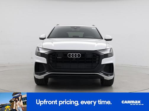 White 2021 Audi Q8 Premium Plus