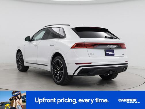 White 2021 Audi Q8 Premium Plus