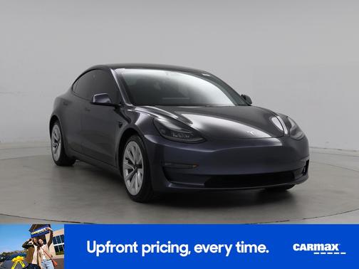 Gray 2021 Tesla Model 3 Long Range