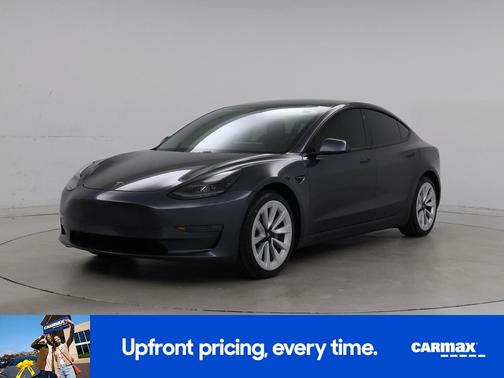 Gray 2021 Tesla Model 3 Long Range