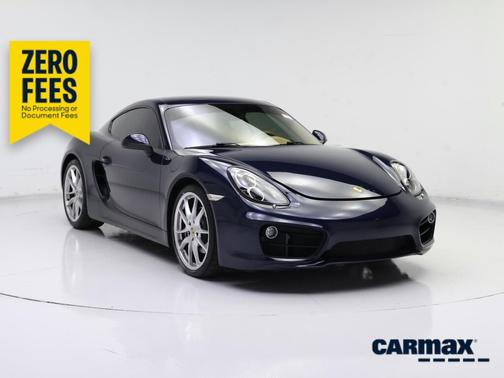 Blue 2015 Porsche Cayman S