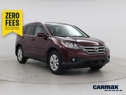 Burgundy 2014 Honda CR-V EX-L