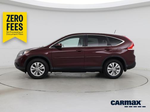Burgundy 2014 Honda CR-V EX-L