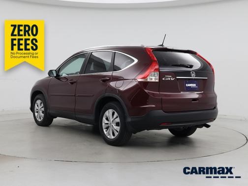 Burgundy 2014 Honda CR-V EX-L