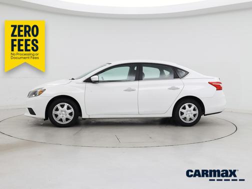 White 2019 Nissan Sentra S