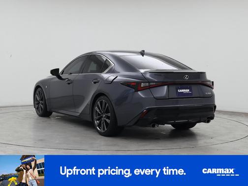 Gray 2024 Lexus IS 350 F-Sport