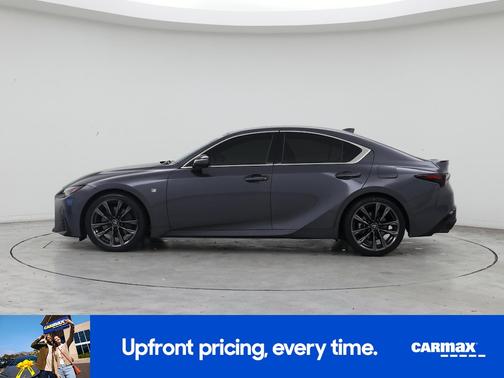 Gray 2024 Lexus IS 350 F-Sport