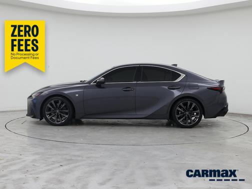 Gray 2024 Lexus IS 350 F-Sport