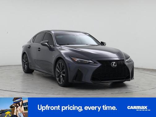 Gray 2024 Lexus IS 350 F-Sport