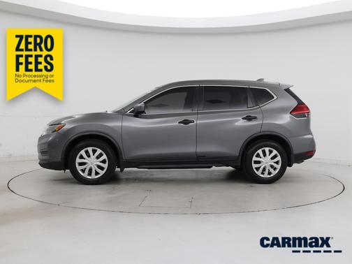Gray 2017 Nissan Rogue S