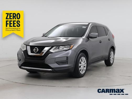 Gray 2017 Nissan Rogue S