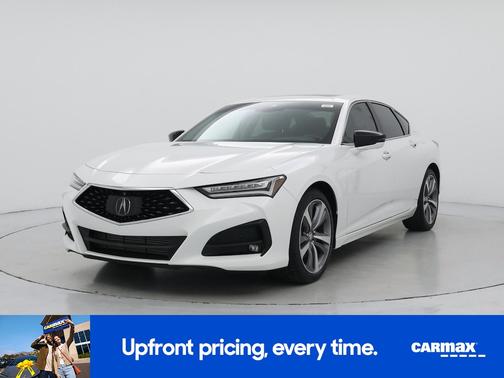 White 2021 Acura TLX SH-AWD Advance