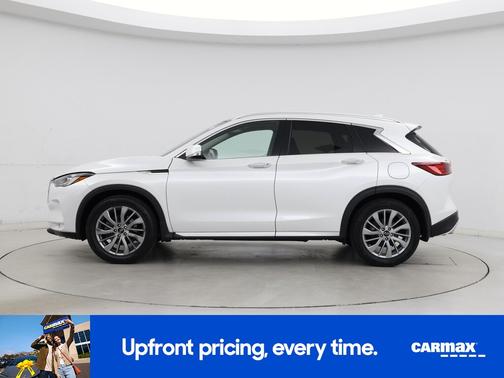 White 2023 INFINITI QX50 Luxe