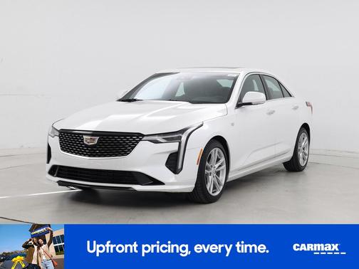 White 2024 Cadillac CT4 Luxury