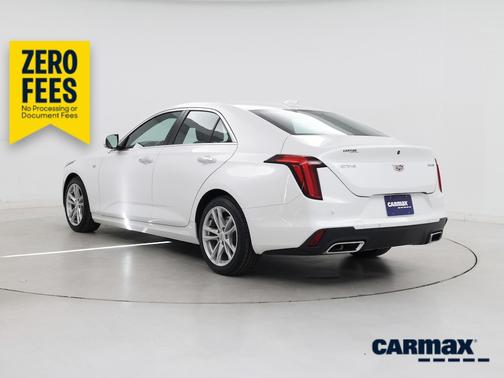 White 2024 Cadillac CT4 Luxury