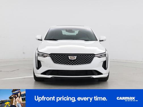 White 2024 Cadillac CT4 Luxury