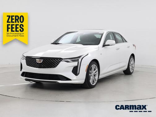 White 2024 Cadillac CT4 Luxury
