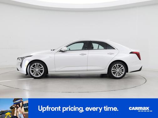 White 2024 Cadillac CT4 Luxury