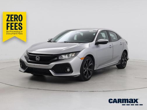 Silver 2017 Honda Civic Sport