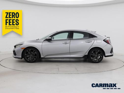 Silver 2017 Honda Civic Sport